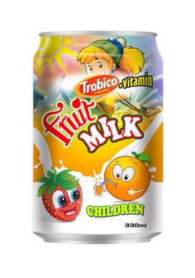 Fruit milk 330 ml for children